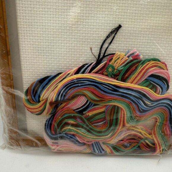 Stitchables Counted Cross Stitch Kit 72125 Country Foursome Cow Bear Bunny Pig - Picture 6 of 7